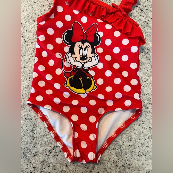 Disney Minnie Mouse Swimsuit 3T - Picture 5 of 5
